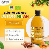 Giấm Táo Detox Hữu Cơ Có Giấm Cái Milan ANDREA MILANO - Organic Apple Cider Vinegar With The Mother 
