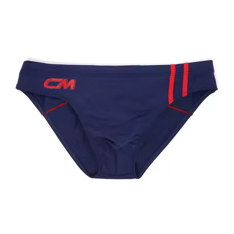 Men Swimwear Solid Color Swimming Trunks Drawstring Bathing Suit Bulge Pouch Swim Briefs Man Bath Sh