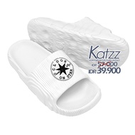 Katzz - Men's Sandals Size 40 - 44 White Casual Slop Sandals Soft Eva Sandals Anti-Slip Sandals for 
