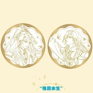 2Pc/Set Exquisite Anime Merch Wei Yuan Xu Sheng Series Tian Guan Ci Fu Badge Handmade Tinplate Brooc