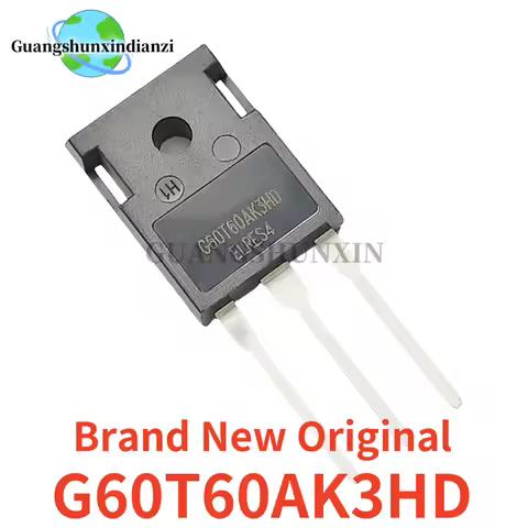 5PCS-10PCS Brand New Original G60T60AK3HD G60T60AK3 G60T60 60T60 CRG60T60AK3HD TO-247 IGBT tube 60A 