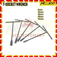 Heavy duty  T8 T10 T tool spannar deep socket wrench T tools 8mm 10mm