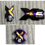 ️ Shark X2 Titanium Alloy Burnt Color Patch Laser Engraving Upright Cylinder X2-ST/RT Oblique Bottle