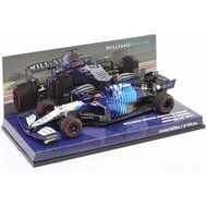 F1 Racing Model 1: 43 Mini Cut Williams FW43B Russell Bahlin Station 2021 Racing Season Model Russel