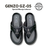 Men's Leather Flip-flops Original Genzo Latest Men's Sandals/ Gz-05