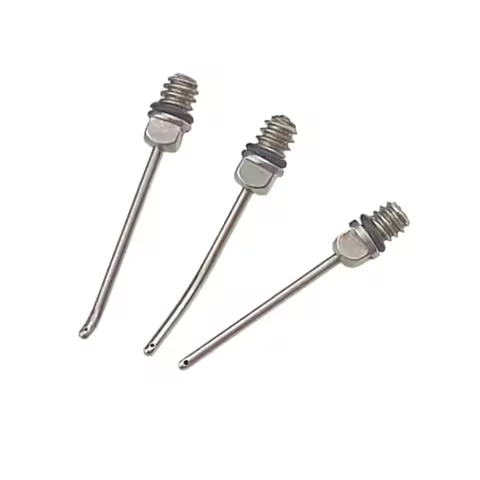 5pcs Straight/elbow/angle Tips Uitrasonic Injection Needle Titanium /stainless Steel Medical Injecti