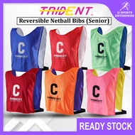 Trident Reversible Netball Bibs (Senior) Trident Double Sided Netball Bibs Bib Bola Jaring Dua Sisi 