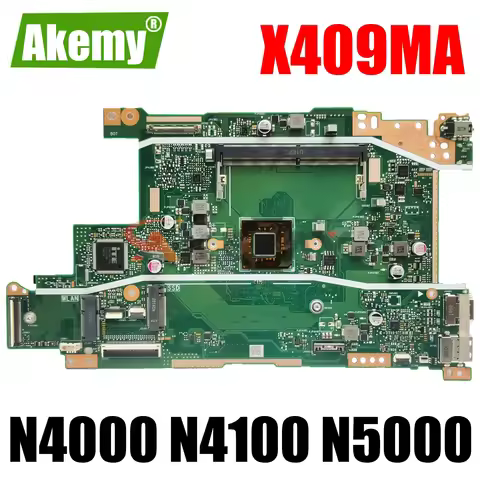 For ASUS VivoBook F509MA A409MA Mainboard X509MA X409 X409M X409MA X509D Laptop Motherboard N4020 N5
