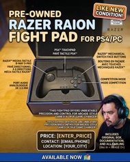 Razer Raion Fight Pad for PS4/PC