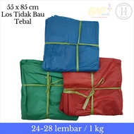 Kantong Plastik Kresek JUMBO Los 55 x 85 cm Warna - Warni