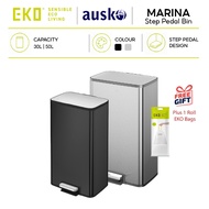 EKO | MARINA | 30L | 50L | Pedal Dustbin | Soft Closing | Indoor Dustbin