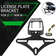 For KAWASAKI NINJA 650 NINJA650 Z 650 Motorcycle Tail Tidy Rear License Plate Holder With Led Light 