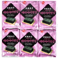** Gluttonous Bear * Korea HAEMATT Gyeonggi-Do Teriyaki Seaweed (4gX 12) Bag/Bag