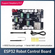 Micro ROS Control Board ESP32 Mode ROS2 with 6 Axis IMU Attitude Sensor Motor Drive Module for Raspb