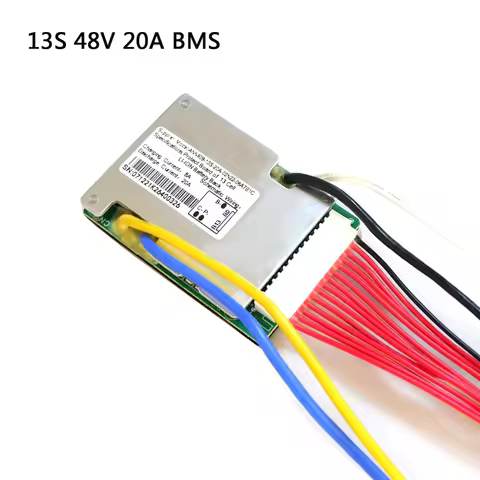 48V 10Ah-50Ah BMS Lithium Battery Management System 13S 48V 20A 30A 40A 50A BMS/PCM With Balance And