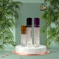 【Ready Stock】BOTOL KOSONG 3ML / 3.5ML ALUR / 3ML LOREK ROLL ON
