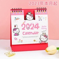~~ 2024~desk Calendar Calendar Wall Calendar Hello Kitty Cat Small Desk Calendar 2024 Calendar keiti Desktop Decoration kiti Planner Hello Kitty Calendar