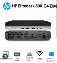 Hp Elite desk 800 G4 Tiny ultra slim core i5 processor 8600T Up to 16gb ddr4 and 256 SSDINTEL UHD GR