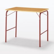 มูจิ โต๊ะพับขาเหล็กหน้าโต๊ะไม้ - MUJI Steel Pipe Folding Table Wooden Top (W80 x D50 x H70cm)