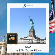 【eSim】USA America Travel Data eSim Plan【5GB - 50GB】GoGo Roaming Travel eSIM