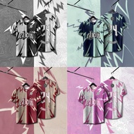 Baju Choii Tshirt Jersey Retro Collar Baju Lelaki Short Sleeve Polo Baju Perempuan Budak Jersey Futs
