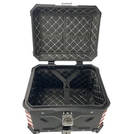 OEM Motorcycle Tail Box Waterproof Anti-theft Motorcycle Top Box For Motorcycle Aluminum Moto Box