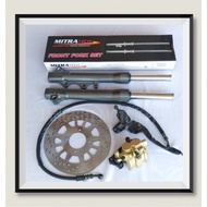 YAMAHA 125Z/ZR FRONT FORK & YAMAHA 125Z/ZR BRAKE ASSY