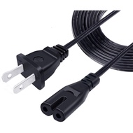 8ft 2 Prong Power Cord Replacement for Samsung Soundbar Subwoofer Sound Bar Surround Speakers PS-WM2