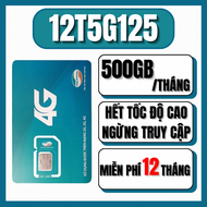 SIM Data Viettel 4G 5G Tặng 500GB/Tháng Tốc Độ Cao Dùng Trọn Gói 12 Tháng Miễn Phí Phí Duy Trì 12T5G