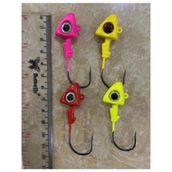 Hammerhead jigHead fishing hook 21 grams and 28 grams