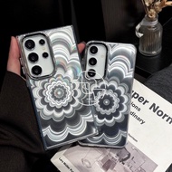 Smudge Symphony Flower Lens Heightening Suitable For Samsung S26 S25 Ultra Phone Case S24 A57 A56 A3