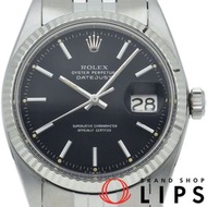 古董勞力士 Datejust 男士腕錶，氚RED錶盤，1601(3)，18K 白金/不鏽鋼，黑色，拋光，1970 年，品相極佳 [二手]