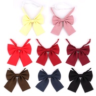 {EDDLYT}สุภาพสตรีขนาดใหญ่ Bowtie Oversize Bow Tie สำหรับผู้หญิงชุดคอผีเสื้อ Bow Knot ผู้ใหญ่ Solid Bow Ties Cravats หญิงสีแดง Bowties