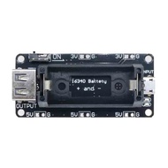 1 slot 16340 Battery Holder Charger DIY Kit Power Supply ESP32 Expansion Board 4.5V 5.5V Output