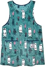 Kusuguru Japan 236660 Moque Moquette Apron, Blue Green, M-L