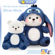 【MY Ready Stock】40CM Cute Stitch Bear Teddy Tales Bear Plush Dolls Plushie Bear Lotso Soft Doll