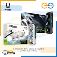 ZOTAC GAMING GeForce RTX 4070Ti SUPER Trinity Black / White Edition 16GB Graphics Card GPU 4070 Ti