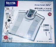 日本製造   Tanita  BC-621 體脂磅 脂肪磅 百利達 innerscan Body Composition Scale