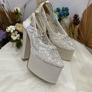 Rasly Beautiful Party Wedding Shoes 15cm
