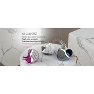 Kz-Zs10 Pro Earphone Iem 4Ba 1Dd Hybrid