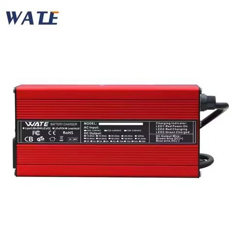 25.2V 15A Charger 24V Li-ion Battery Charger Used for 6S 22.2V 24V Li-ion Battery Aluminum Case With