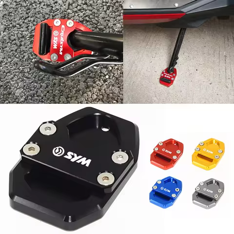 For SYM CRUISYM300 GTS300i GTS 300 300i Motorcycle Parts CNC Kickstand Foot Side Stand Extension Pad