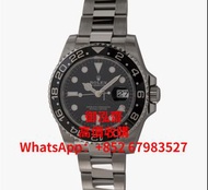 高價收購 勞力士 Rolex GMT-Master II : GMT-Master II : 116710LN : Stainless Steel : black dial