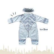 koko jumper ABBY baju aqiqah baju koko bayi MIRU baju koko bayi 0-6 bulan koko romper bayi anak laki