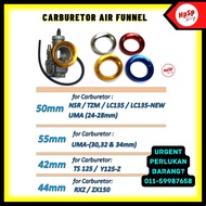 HPSP RACING CARBURETOR AIR FUNNEL 42MM / 44MM / 50MM / 55MM HPSP RACING
