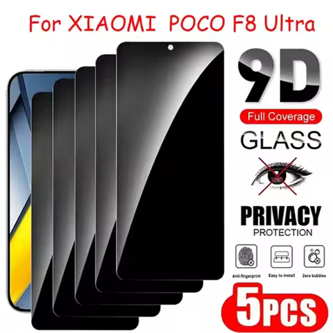 5-1Pcs Privacy Screen Protectors For Xiaomi Poco X7 F7 Pro F7 Ultra X6 X5 Pro X3 Pro X6 Pro F6 Pro C