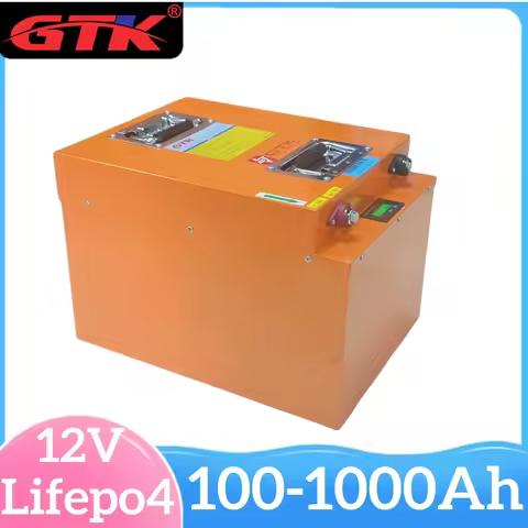 GTK 12V Lithium 100Ah 200Ah 300Ah 400Ah 500Ah 600Ah 800Ah 1000Ah Lifepo4 Battery for 1KW 2KW Solar O