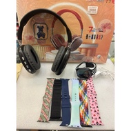 . P9 Big Display Smart Watch + Wireless Headphones