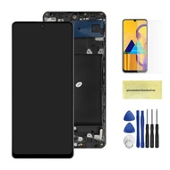 อะไหล่ชุดประกอบดิจิไทเซอร์หน้าจอสัมผัสสำหรับ Samsung หน้าจอ LCD A715 A71สำหรับ Samsung A71แสดงผล A71