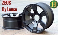 ล้อแม็ก ขอบ17 ZEUS BY LENSO Z12 17X8.5 6H139.7 ET-0   สีดำMBT🔺ราคาโปร4วง✅ แถมจุ๊บลมยางแท้😍 มีรับประก